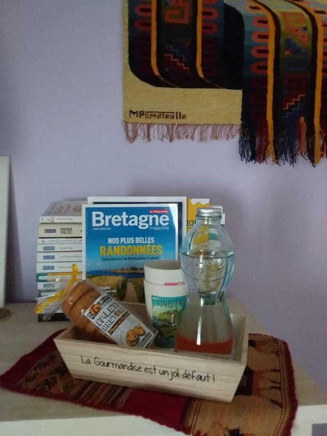 Scrignac La Maison Des Fleurs מראה חיצוני תמונה